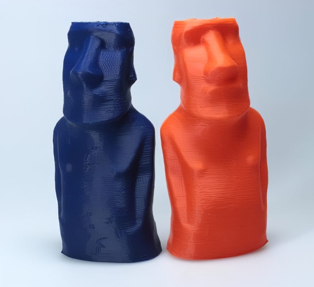3D printed humans, head, Bolt Pro 3D printer, Leapfrog