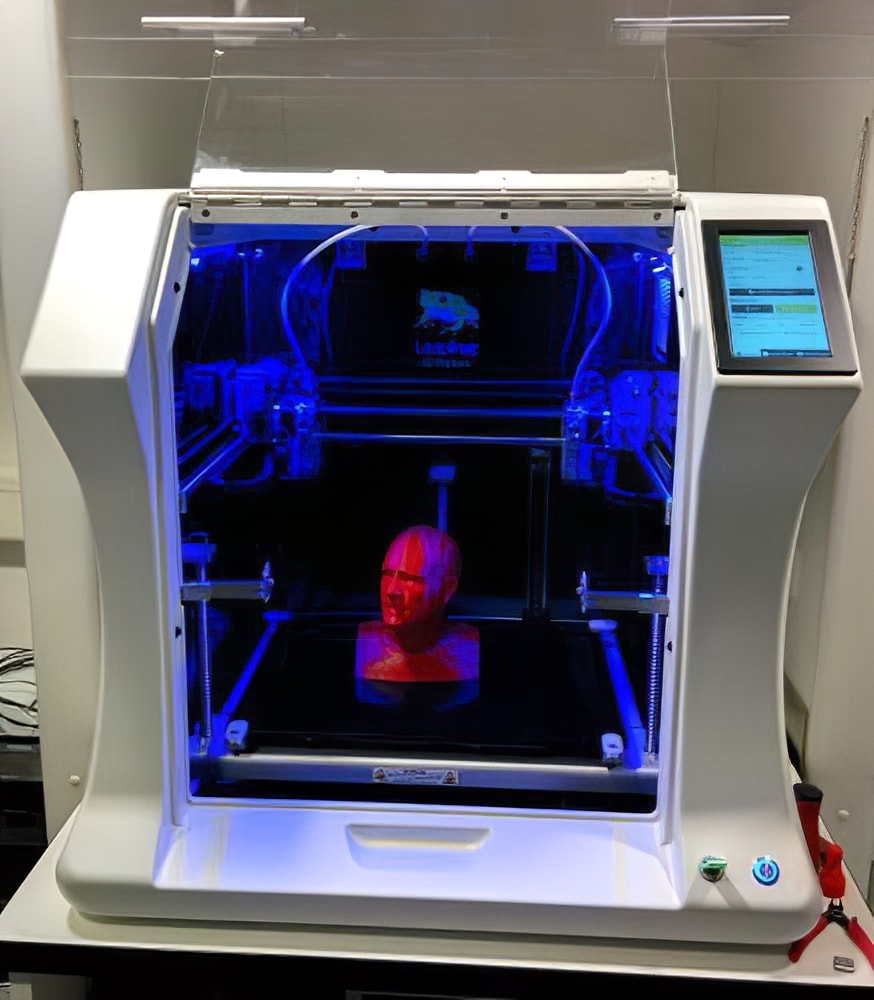 Bolt Pro 3D printer, Leapfrog, printing process