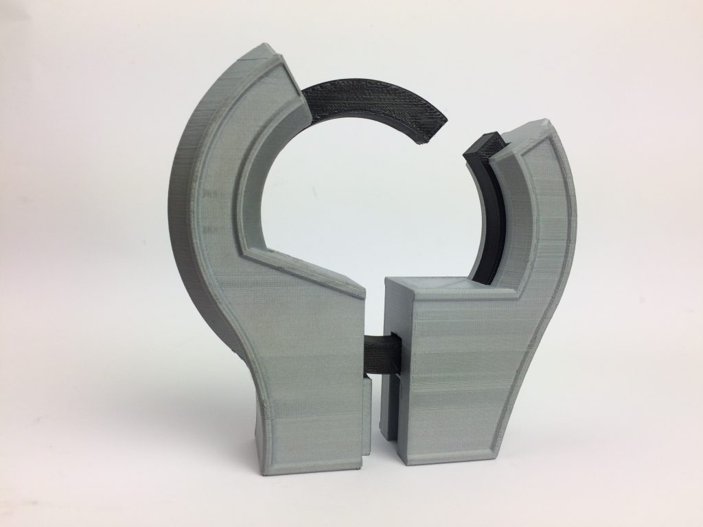 E Ring, Leapfrog, 3D printing, Bolt Pro 3D printer